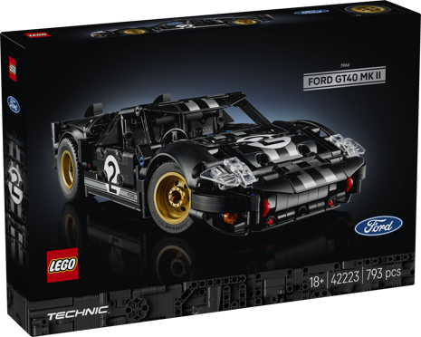 LEGO® Technic 42223 Závodní auto 1966 Ford GT40 MKII