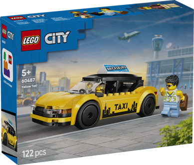 LEGO® City 60487 Žlutý taxík