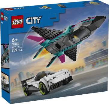 LEGO® City 60489 Tryskáč vs. auto