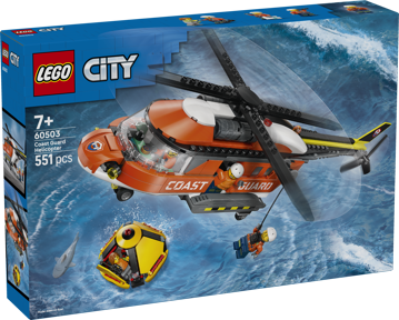 LEGO® City 60503 Helikoptéra pobřežní hlídky