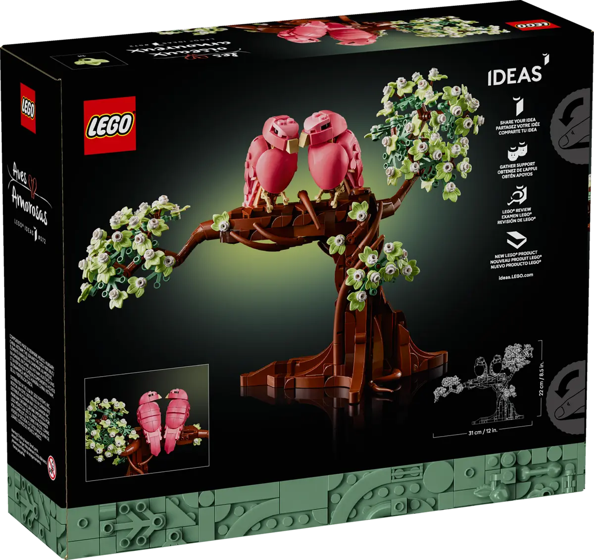 LEGO® ICONS 21365 Zamilovaní ptáčci