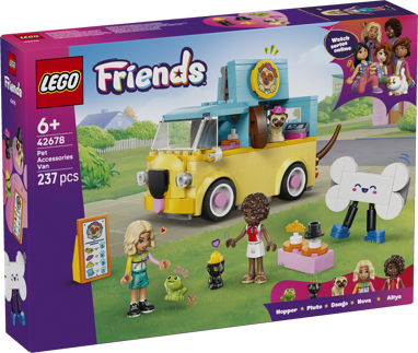 LEGO® Friends 42678 Dodávka s doplňky pro mazlíčky