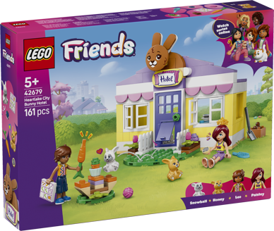 LEGO® Friends 42679 Hotel pro králíčky v městečku Heartlake