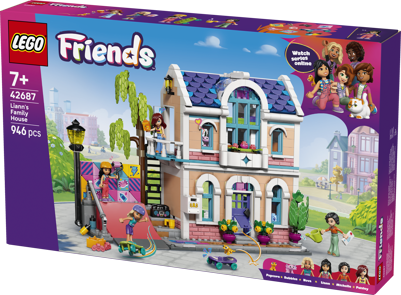 LEGO® Friends 42687 Liann a její rodinný dům