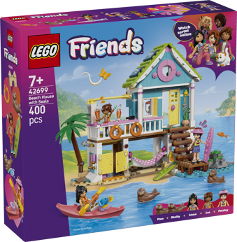 LEGO® Friends 42699 Plážový dům s tuleni