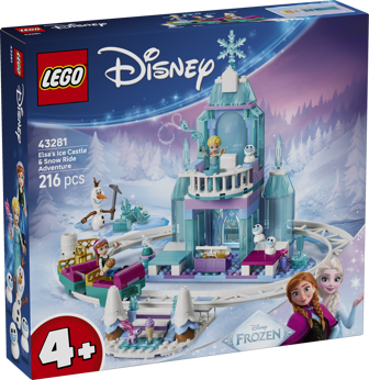 LEGO® | Disney Princess 43281 Elsin ledový palác a jízda na sněhu