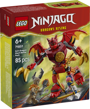 LEGO® NINJAGO® 71851 Kaiův bojový balíček s dračím oblekem