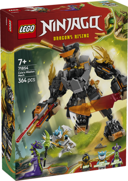 LEGO® NINJAGO® 71854 Coleův expediční robot a dračí Zane