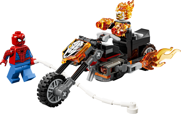 LEGO® | Marvel 76335 Spider-Man vs. Ghost Rider na motorce