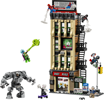 LEGO® ǀ Marvel Spider-Man vs. Mysterio: The Daily Bugle 76342