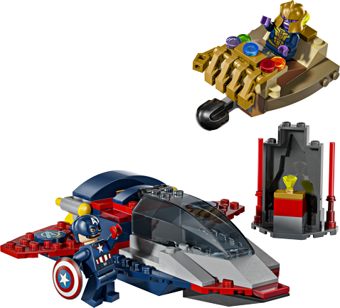 LEGO® ǀ Marvel Captain America vs. Thanos with 2 Minifigures 76319