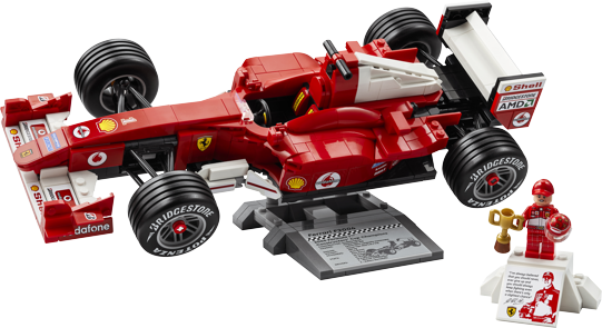 LEGO® ICONS 11375 Ferrari F2004 a Michael Schumacher