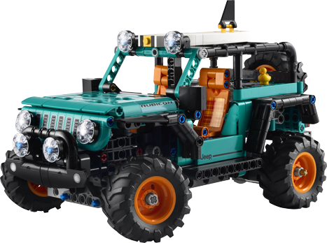 LEGO® Technic 42227 SUV Jeep® Wrangler Rubicon
