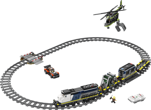 LEGO® City 60508 Loupež v policejním vlaku