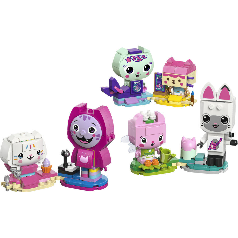 LEGO® Gabby’s Dollhouse 11215 Gábi a kočičí kamarádi z kostek