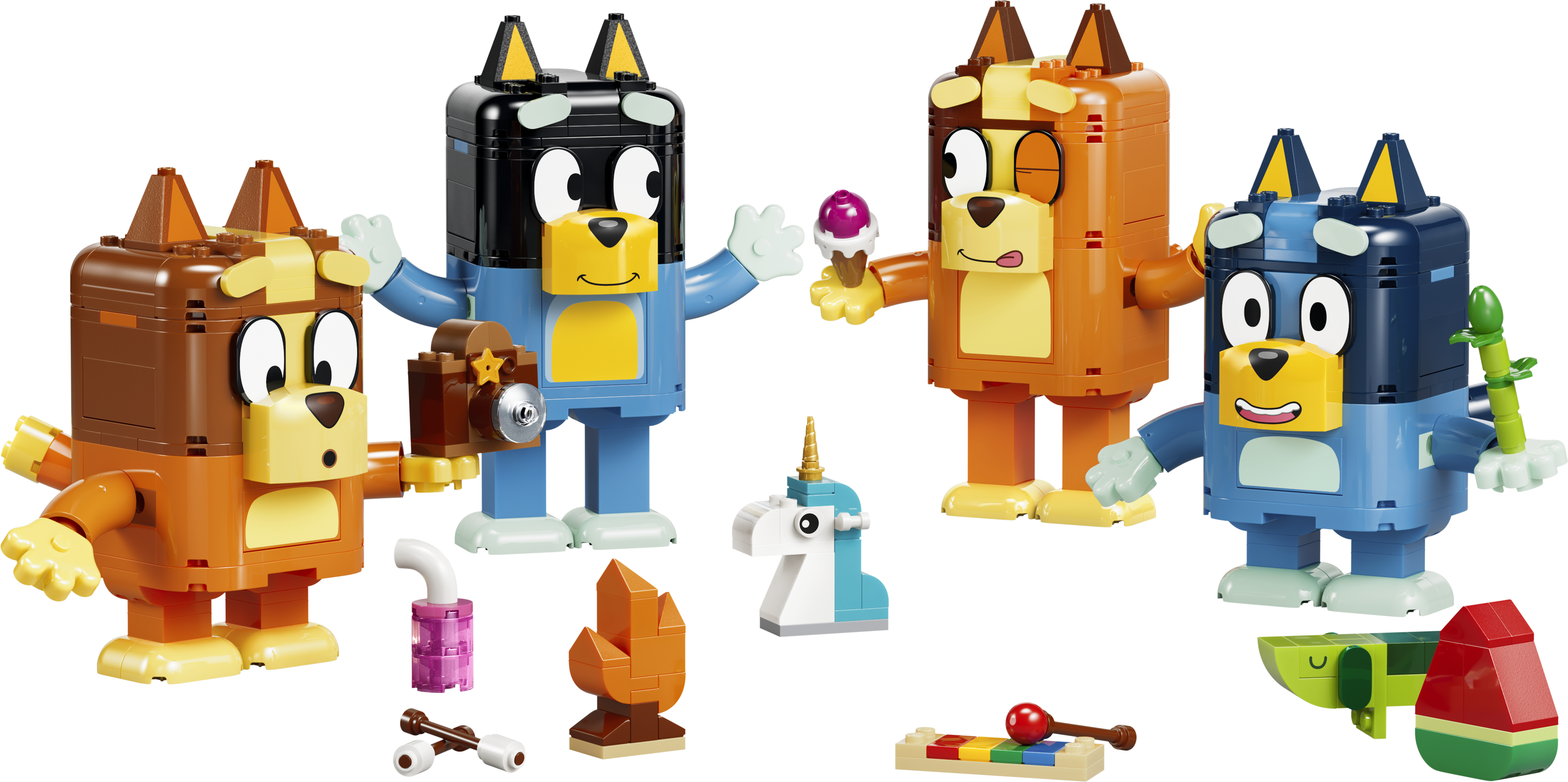 LEGO® Bluey 11217 Bluey a její rodinka z kostek