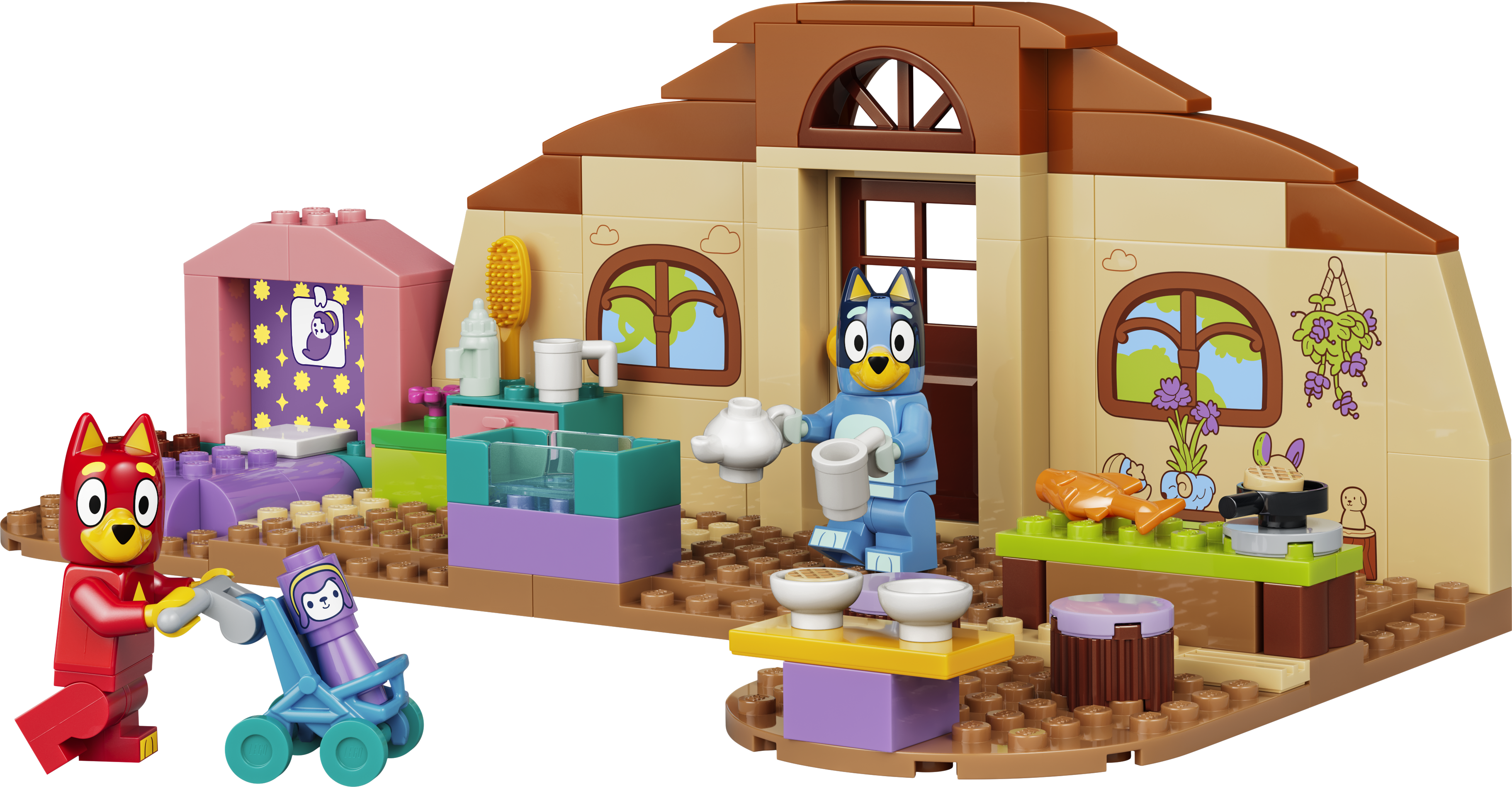 LEGO® Bluey 11221 Rusty, Bluey a škola