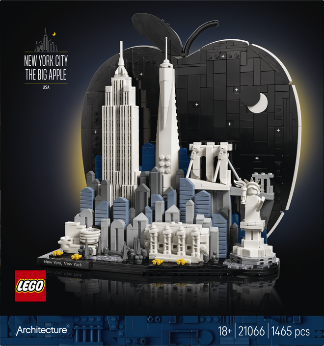 LEGO® Architecture 21066 New York – Velké jablko