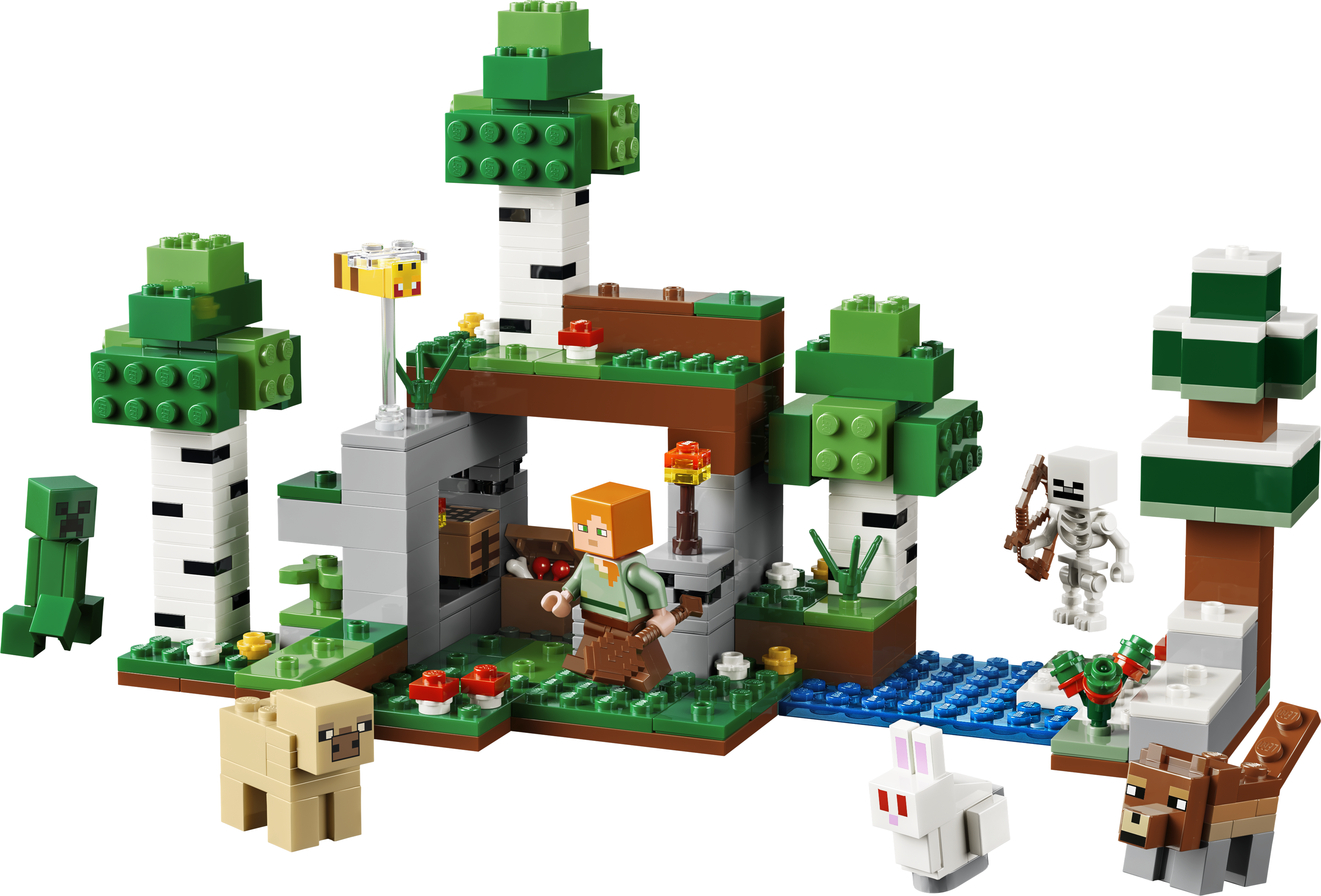 LEGO® Minecraft 21593 První noční dobrodružství