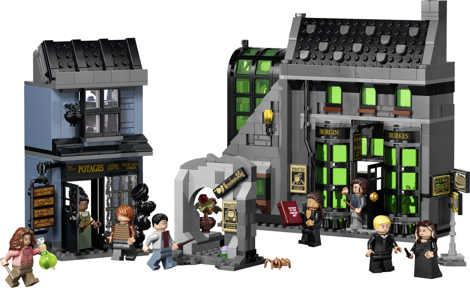 LEGO® HARRY POTTER™ 76471 Kouzelnické obchody v Obrtlé