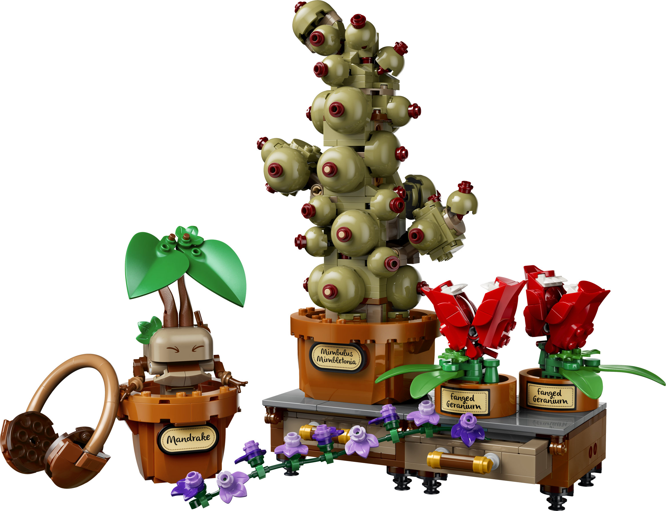 LEGO® HARRY POTTER™ 76474 Rostliny z hodiny bylinkářství
