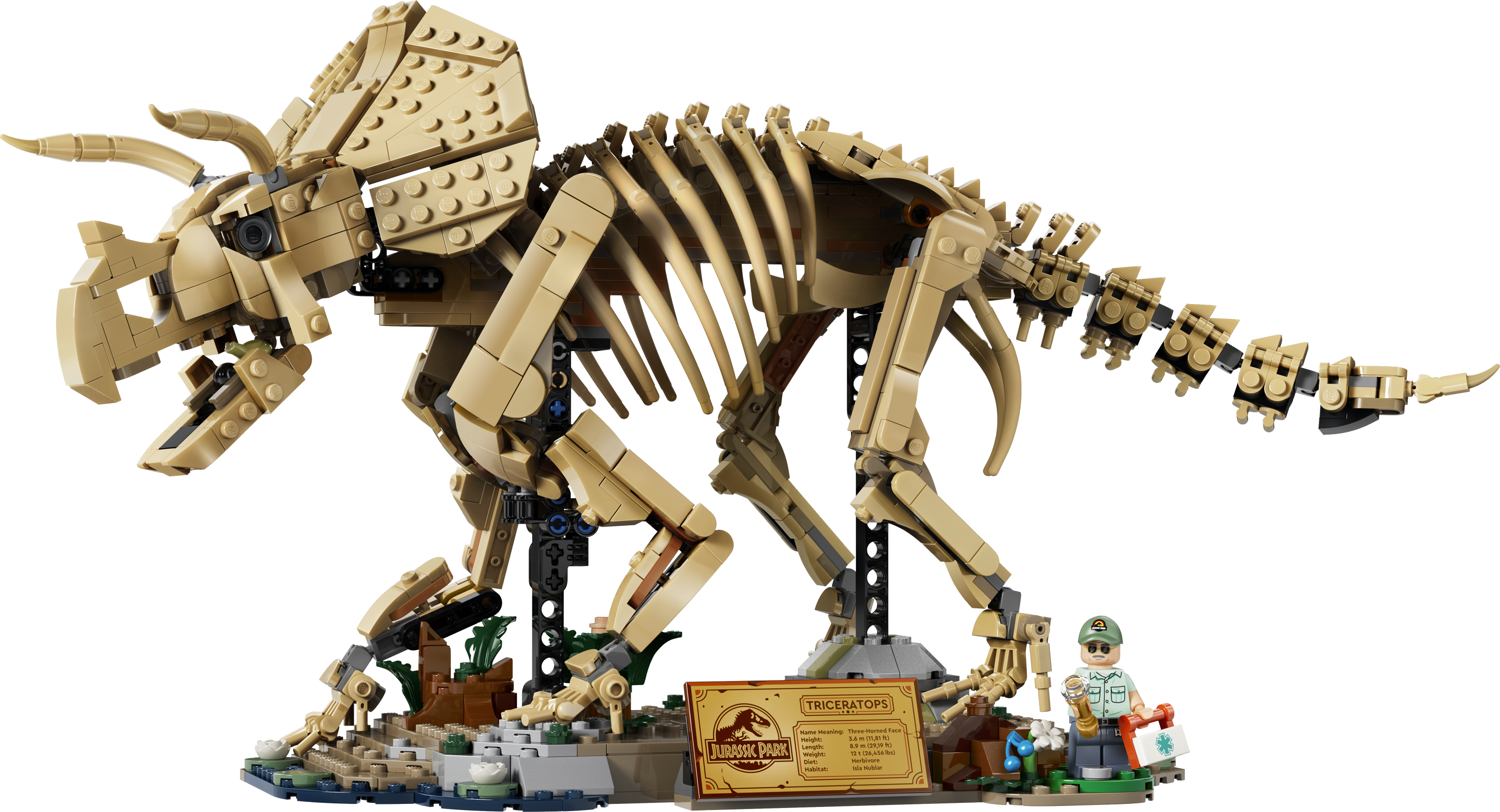 LEGO® Jurassic World 77985 Dinosauří fosilie: Triceratops