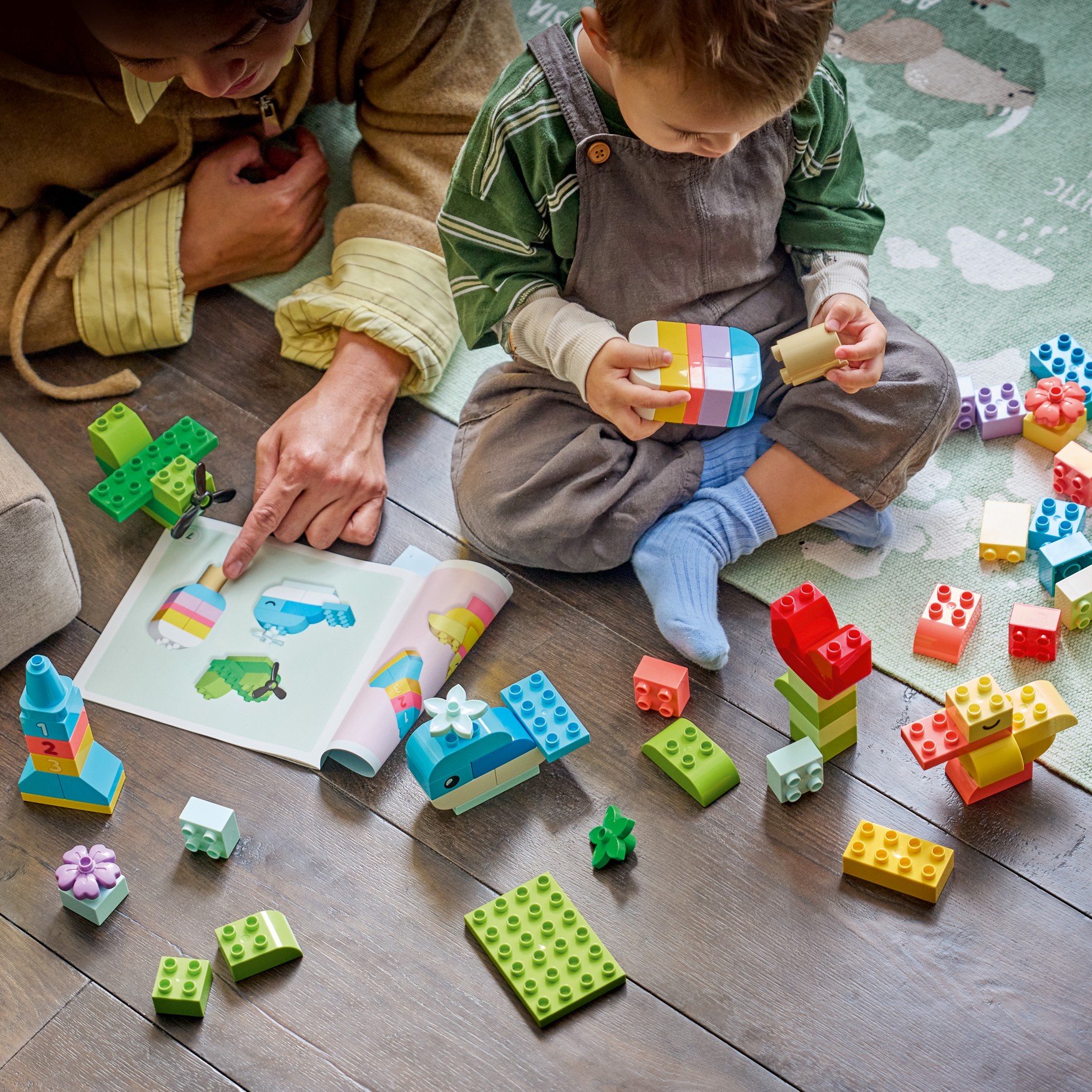 LEGO® DUPLO Classic 10479 Barevný kreativní box s kostkami