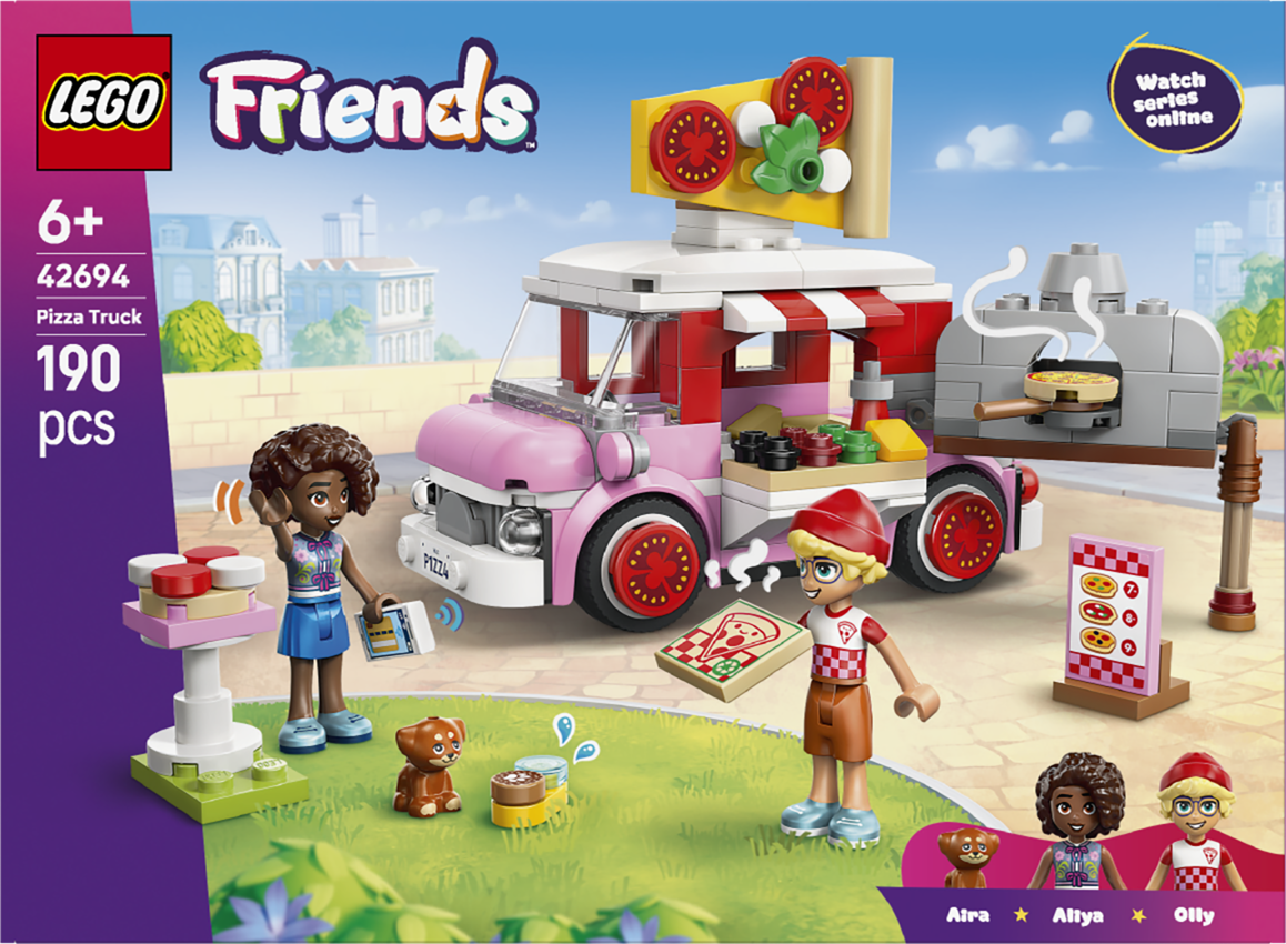 LEGO® Friends 42694 Pojízdný stánek s pizzou