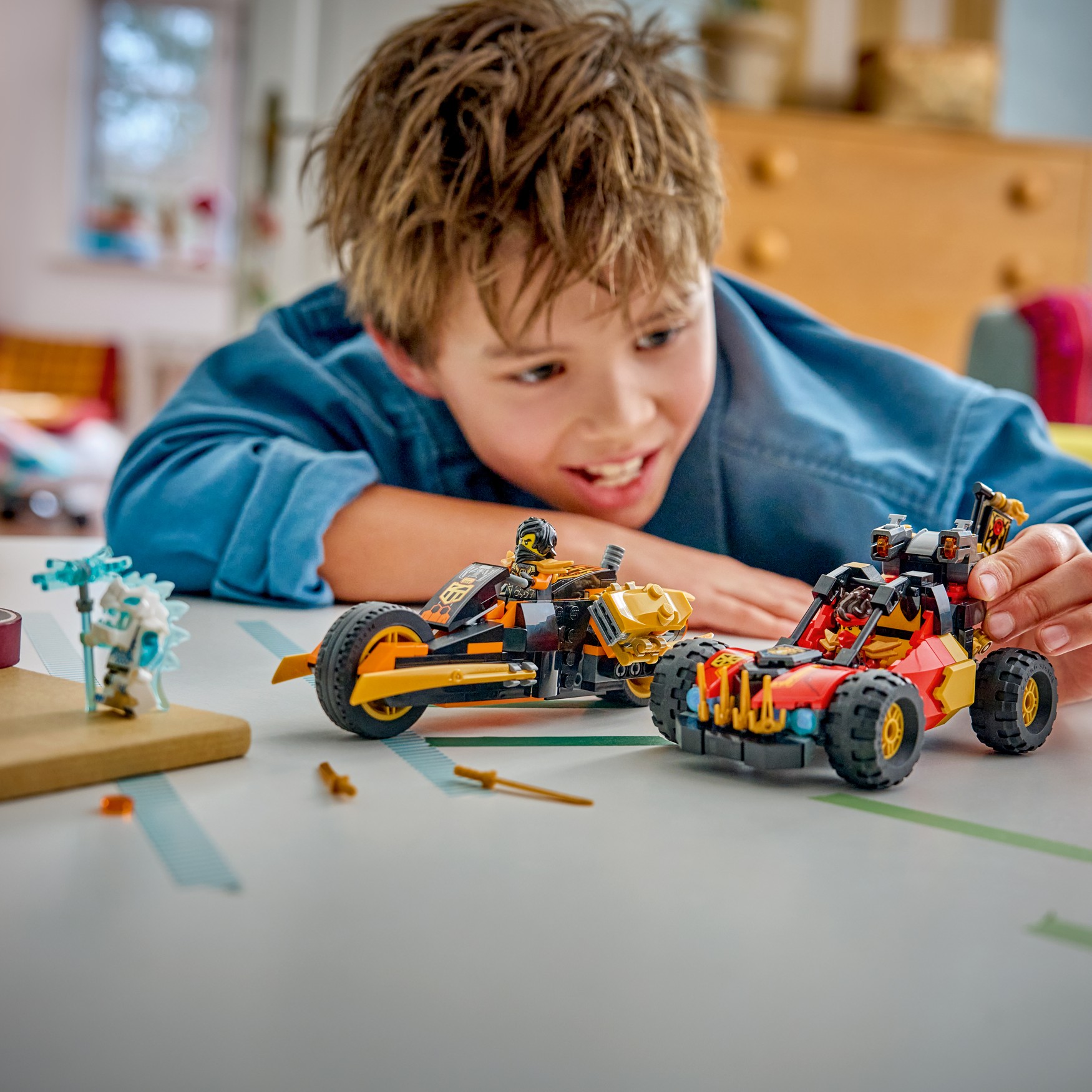 LEGO® NINJAGO 71864 Kombinovatelná vozidla Kaie a Colea