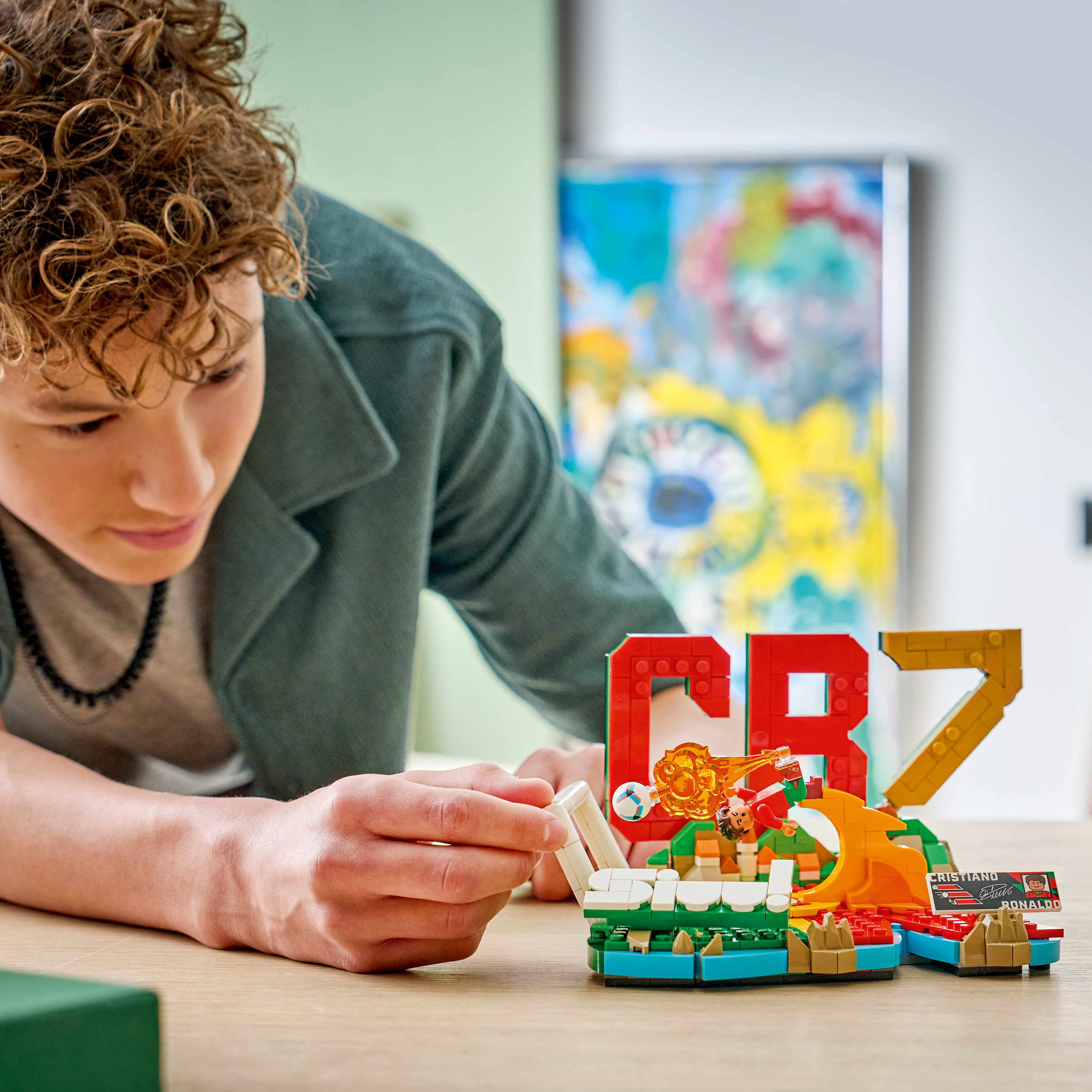LEGO® Editions 43012 Cristiano Ronaldo – Hvězdné momenty fotbalu