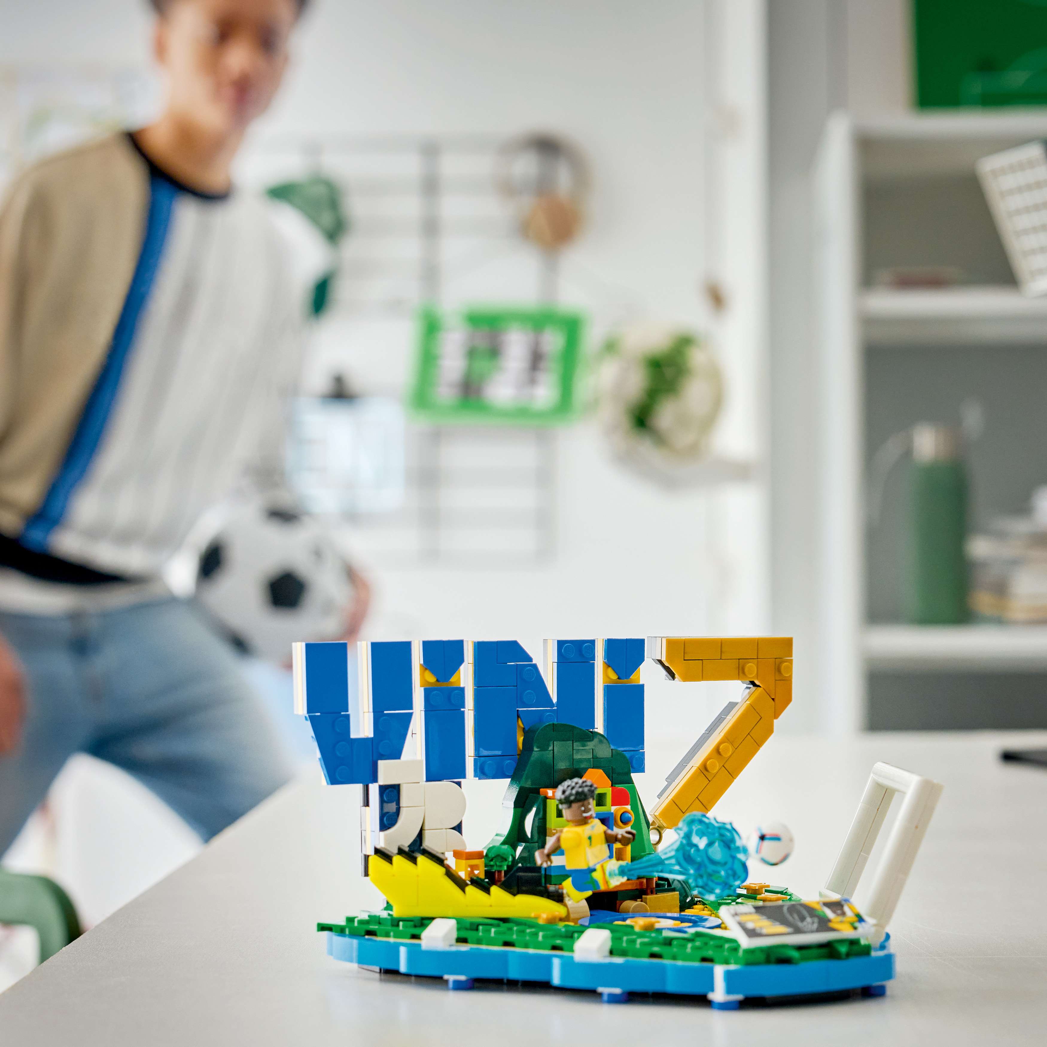 LEGO® Editions 43027 Vini Jr. – Hvězdné momenty fotbalu