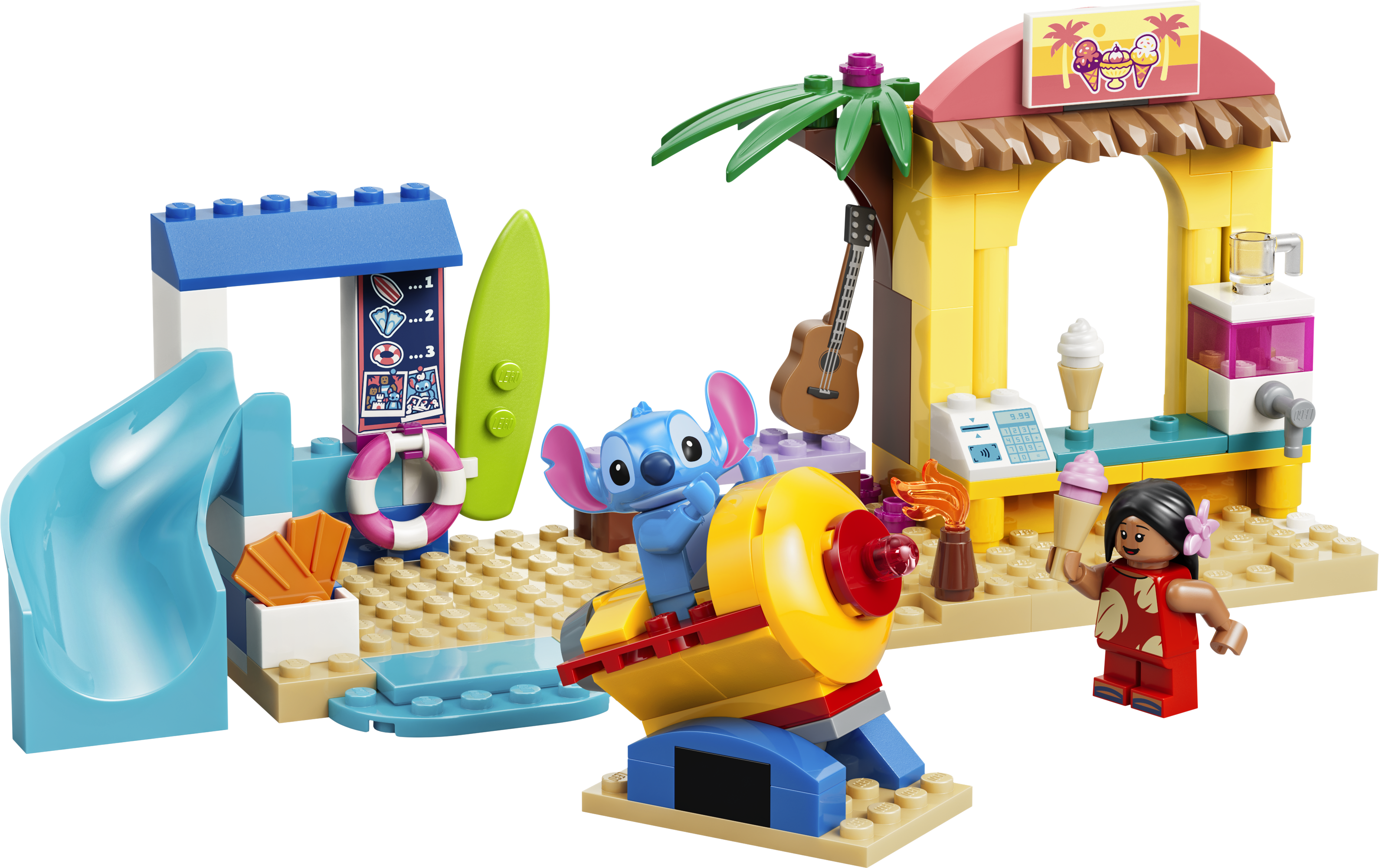 LEGO® Disney Classic 43280 Zábava na pláži s Lilo a Stitchem