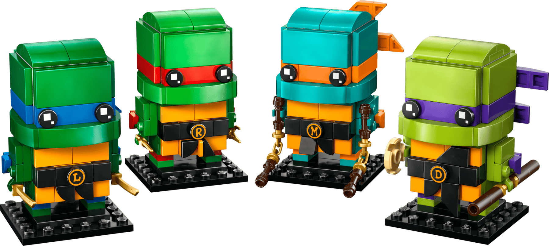 LEGO® BrickHeadz 40878 Figurky: Želvy Ninja