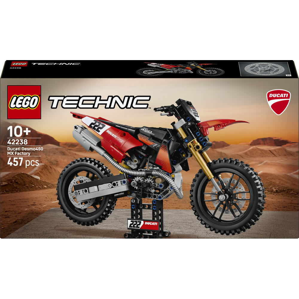 LEGO® TECHNIC 42238 Motorka Ducati Desmo450 MX Factory