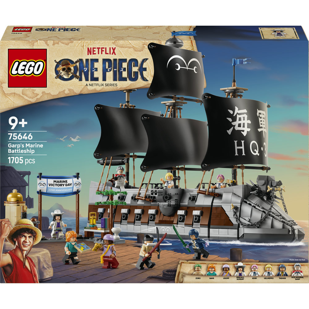 LEGO® ONE PIECE 75646 Garpova námořní válečná loď