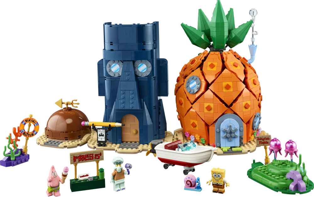 LEGO® Icons 11386 Spongebob v kalhotách: Zátiší Bikin
