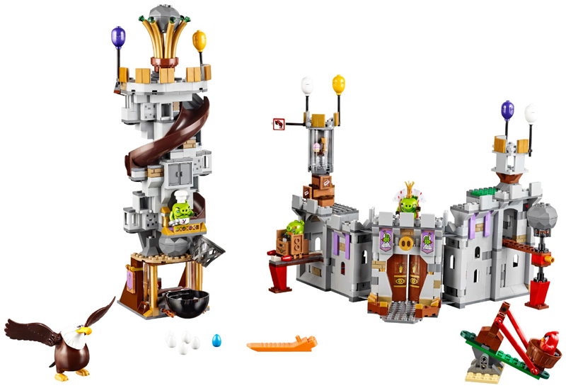 LEGO® Angry Birds 75821+75822+75823+75824+75825+75826 - použité jen vystavené bez krabic