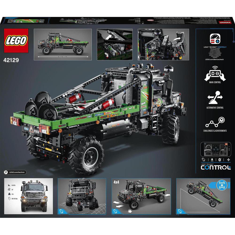 LEGO® TECHNIC 42129 Truck trialový vůz Mercedes-Benz Zetros 4x4