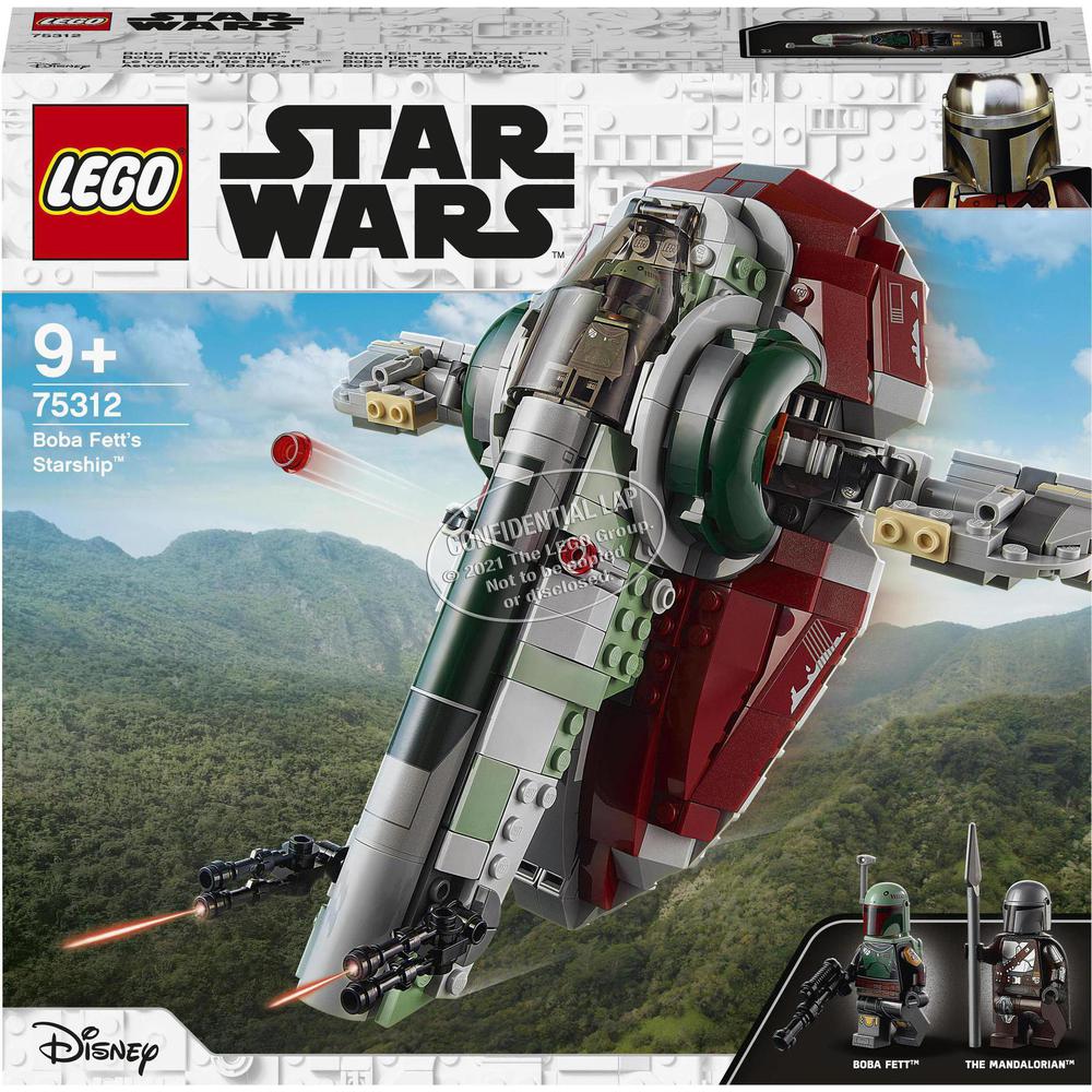 LEGO® Star Wars™ 75312 Boba Fett a jeho kosmická loď