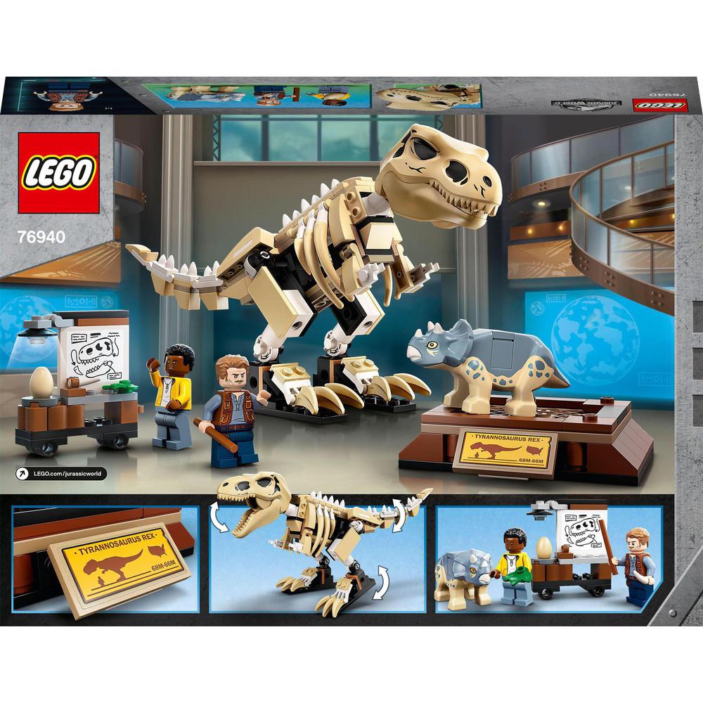 LEGO® Jurassic World™ 76940 Výstava fosílií T-rexe