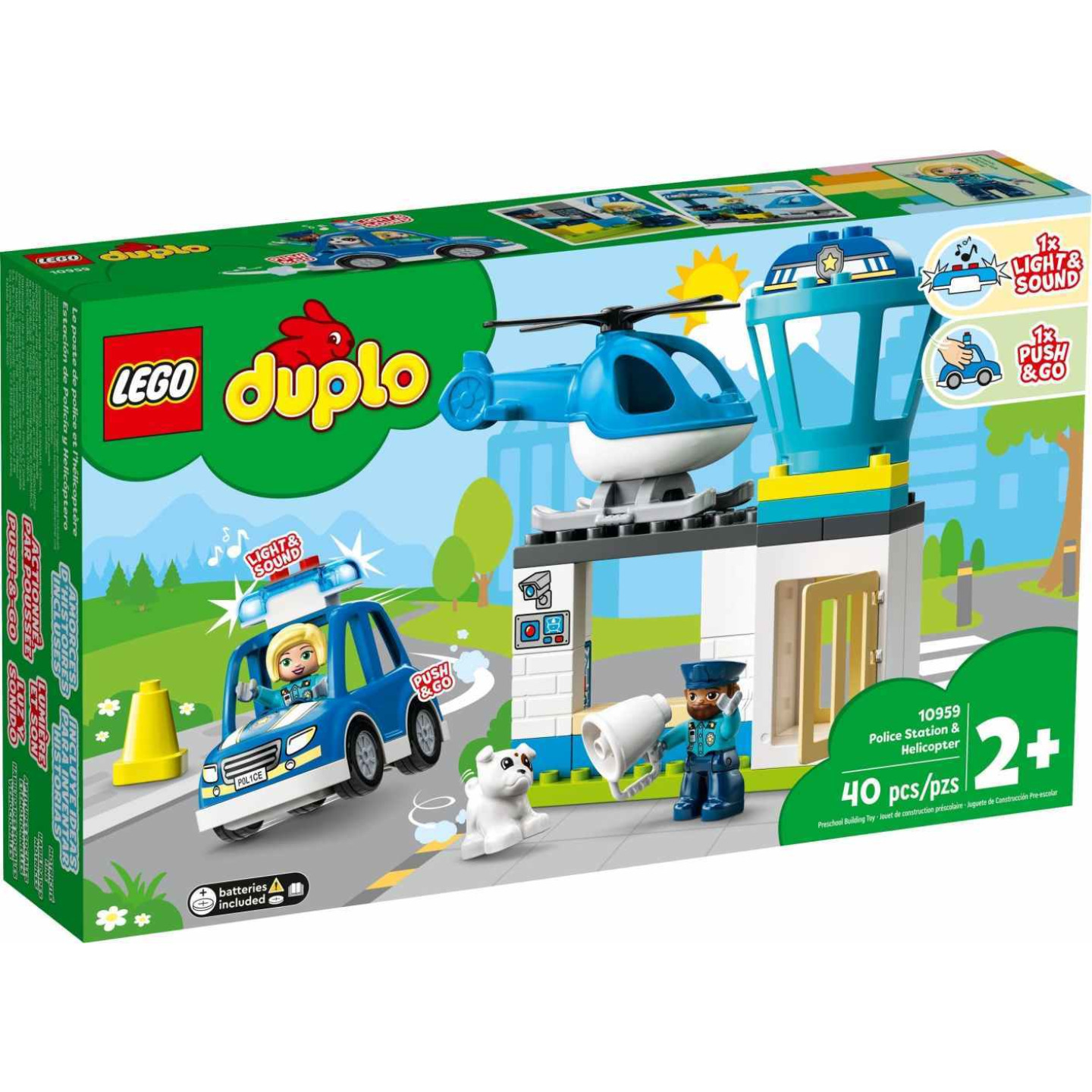 LEGO® DUPLO® 10959 Policejní stanice a vrtulník