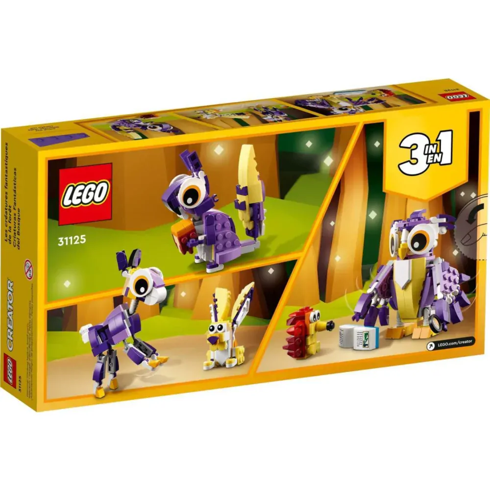 LEGO® Creator 31125 Zvířátka z kouzelného lesa