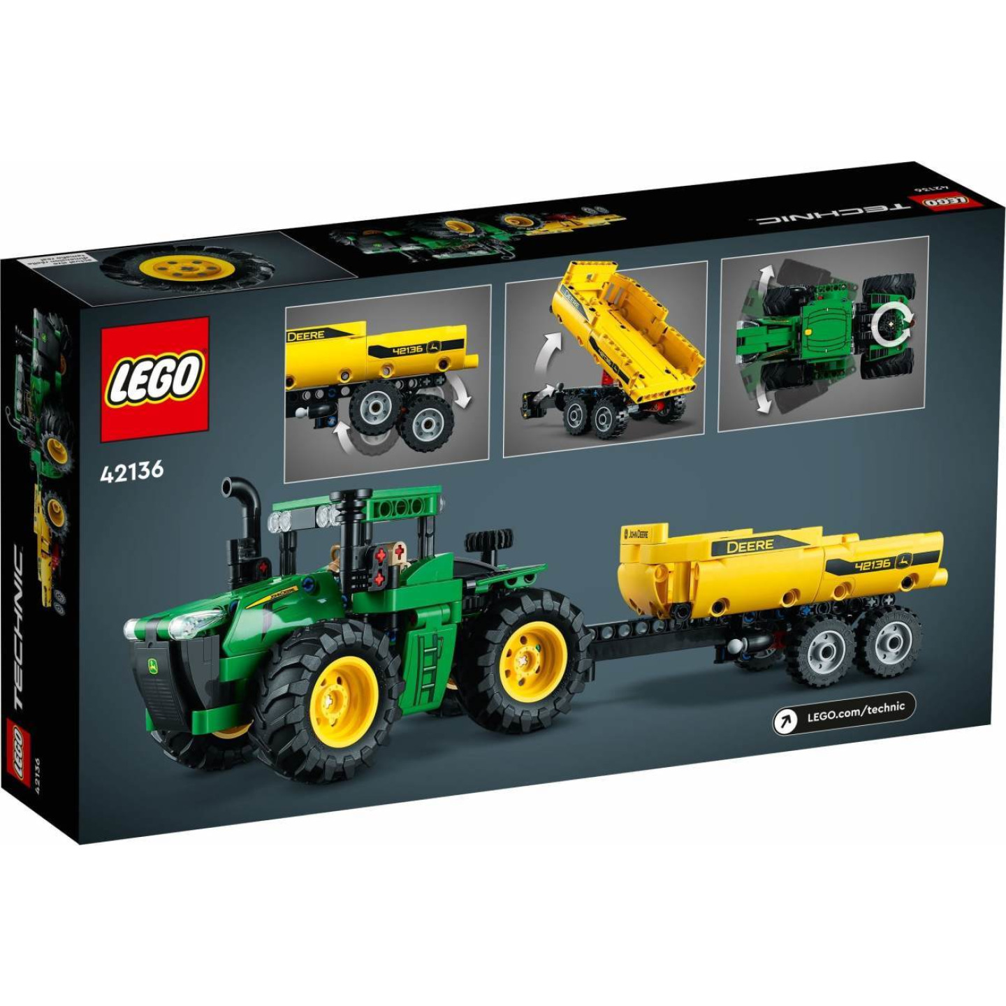LEGO® TECHNIC 42136 John Deere 9620R 4WD Tractor