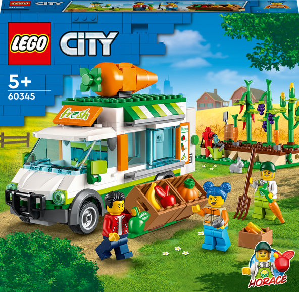 LEGO® CITY 60345 Dodávka na farmářském trhu