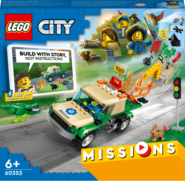 LEGO® CITY 60353 Záchranné mise v divočině