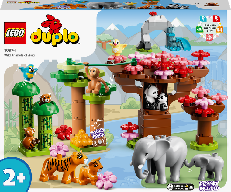 LEGO® DUPLO® 10974 Divoká zvířata Asie