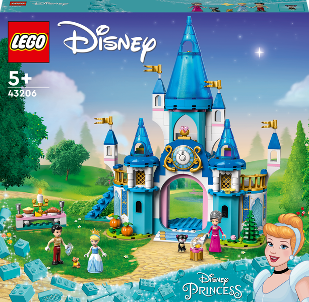 LEGO® Disney 43206 Zámek Popelky a krásného prince