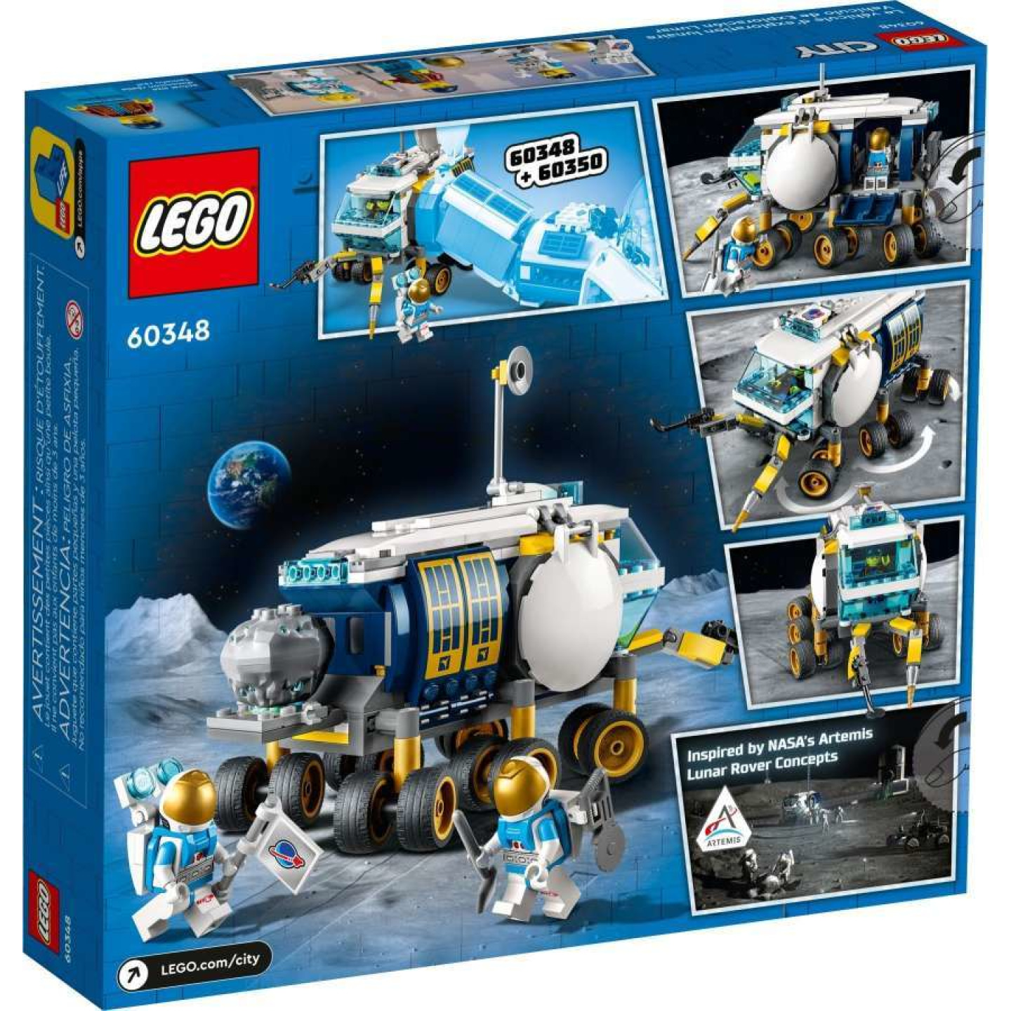 LEGO® CITY 60348 Lunární průzkumné vozidlo