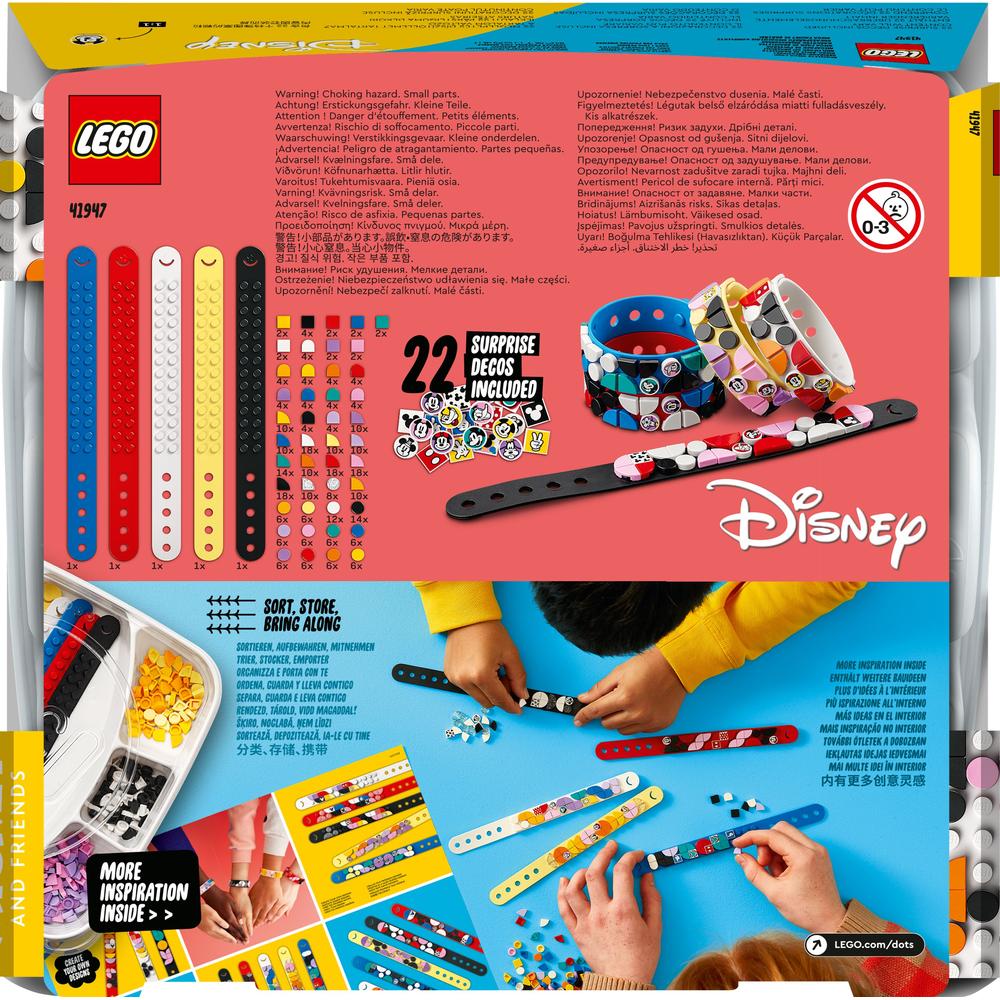 LEGO® DOTS™ 41947 Mega balení náramků – Mickey a přátelé