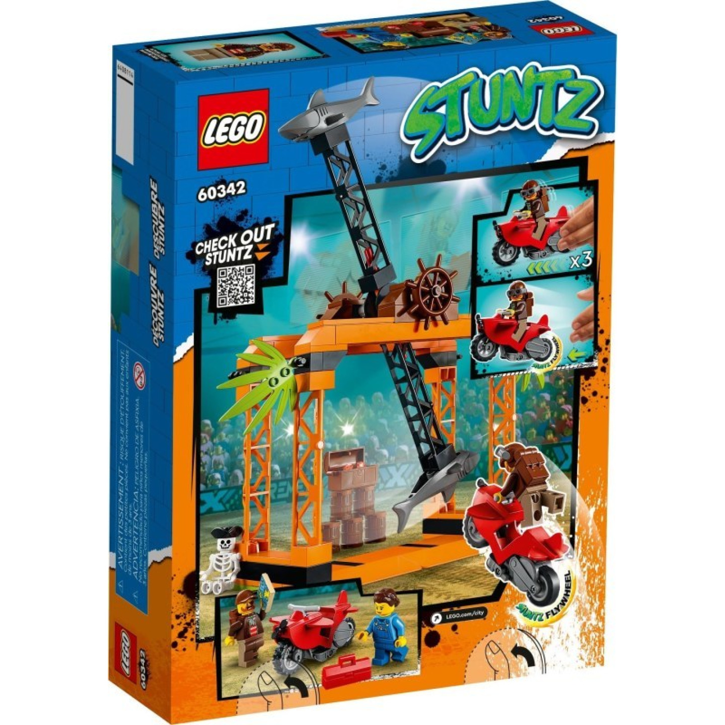 LEGO® City 60342 Žraločí kaskadérská výzva